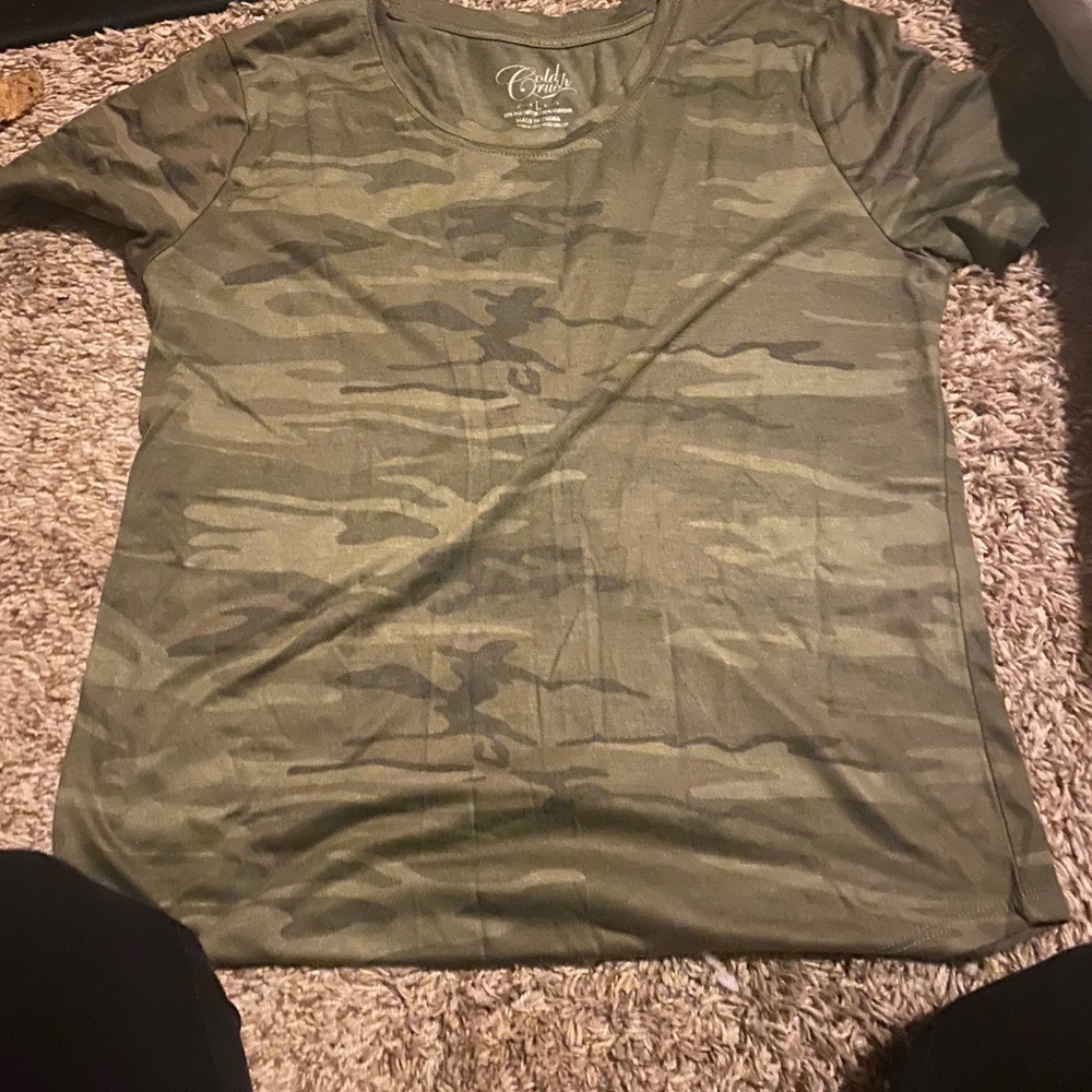Green shirt